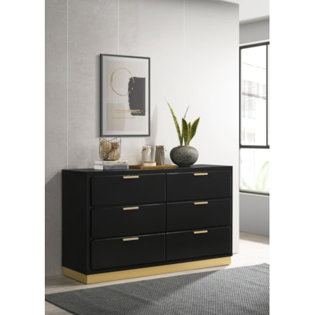 Caraway 6-drawer Dresser