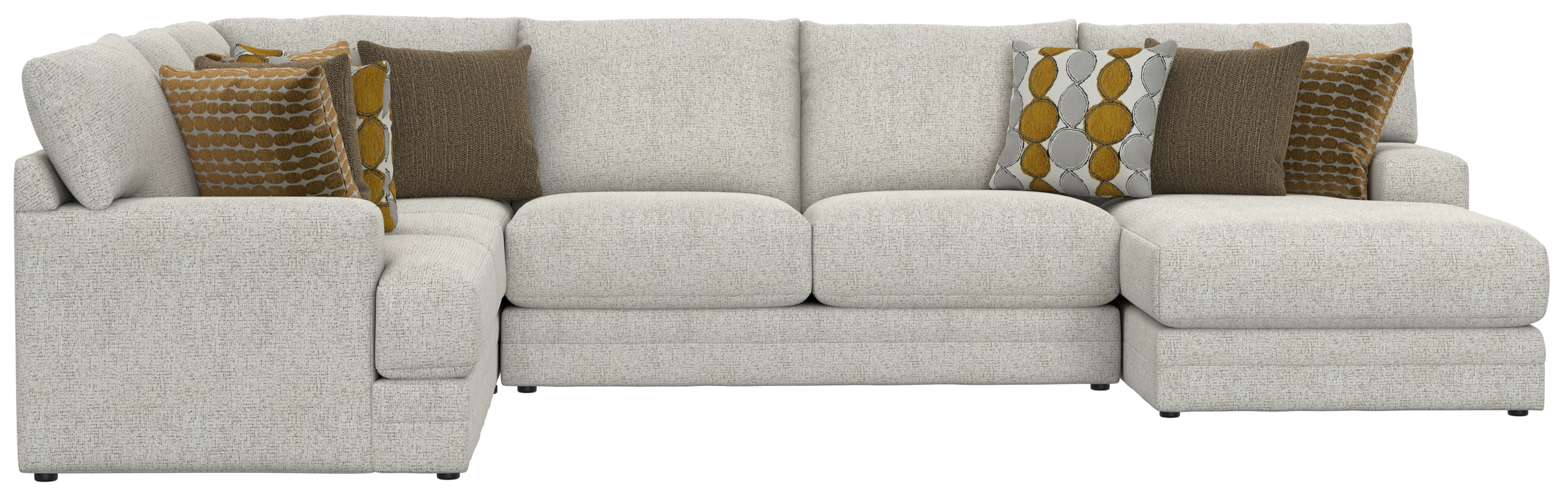 Jackson Furniture Tori 3-Piece Sectional Sofa