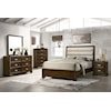 Crown Mark COFFIELD Queen Upholstered Bed
