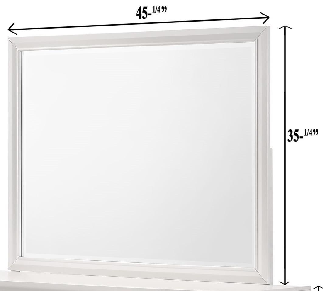 Crown Mark Lyssa Dresser Mirror