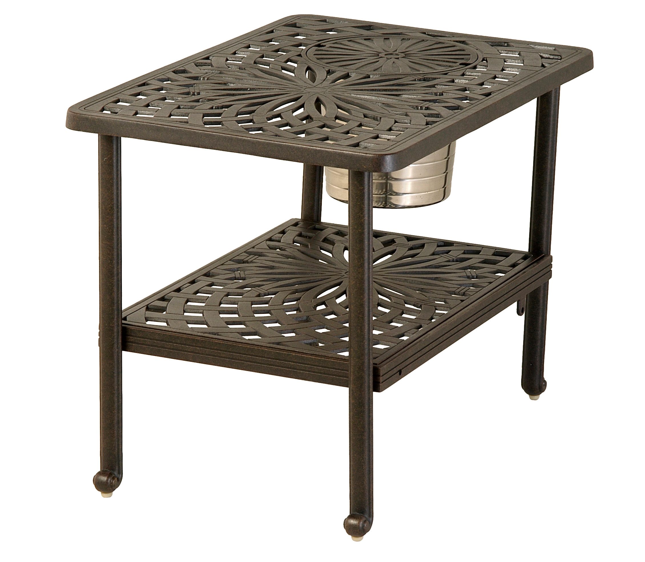 Hanamint Mayfair Mayfair 32" Rect. Sectional Ice Bucket Table