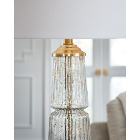 Glass Table Lamp