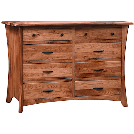 8-Drawer Double Dresser