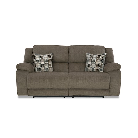 Power Reclining Sofa with Pillows