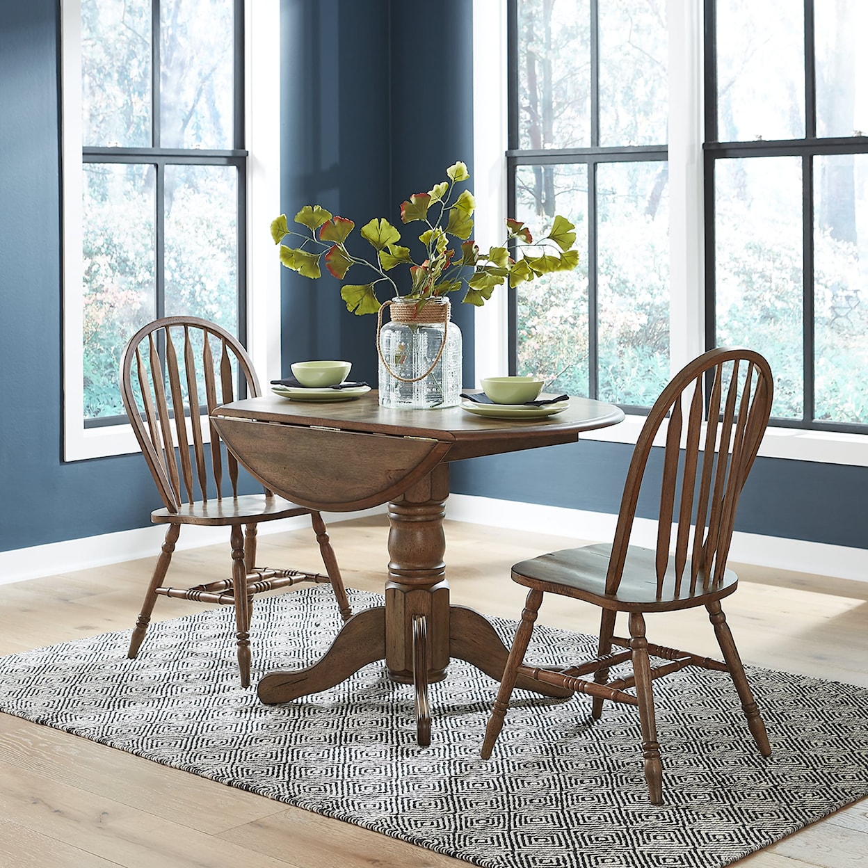 Liberty Furniture Carolina Crossing Drop-Leaf Table