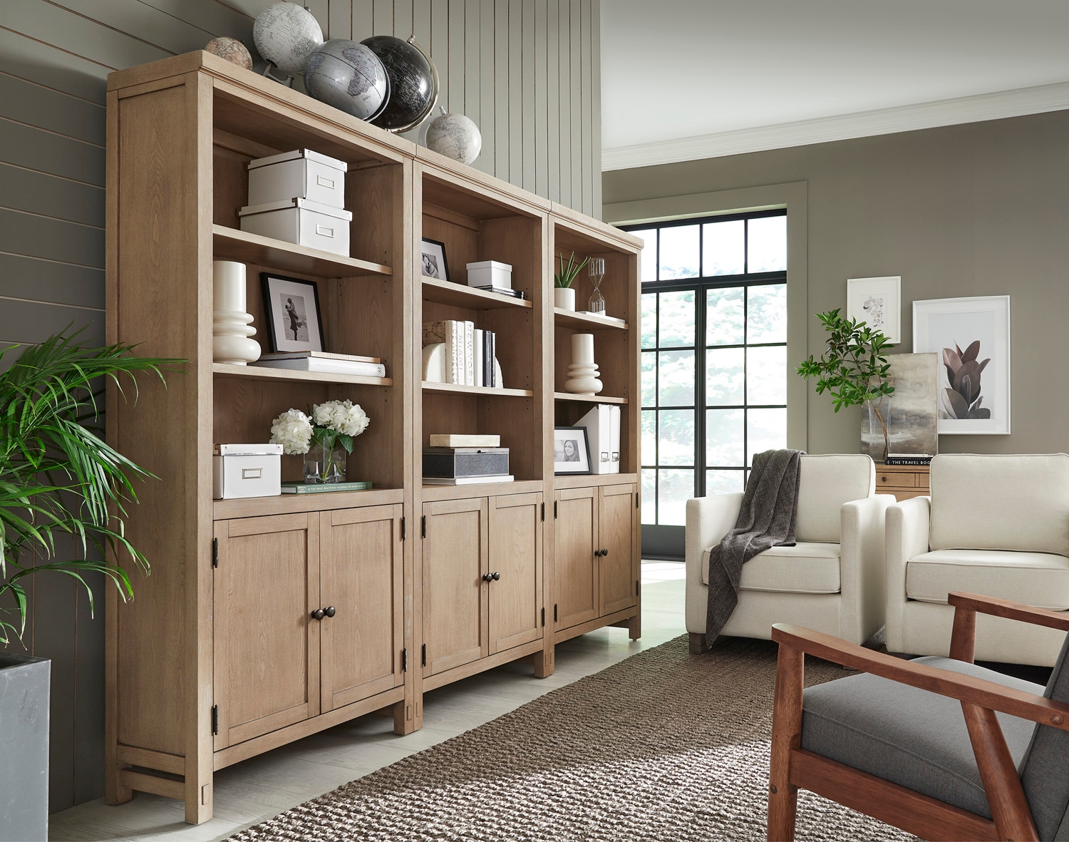 2-Door Bookcase