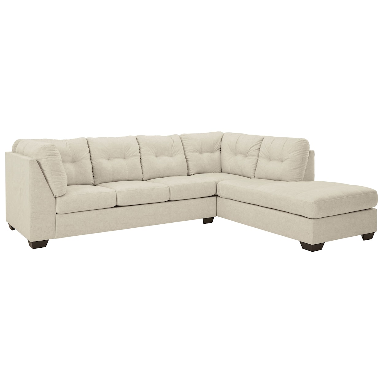 Benchcraft Falkirk 2-Piece Sectional with Chaise