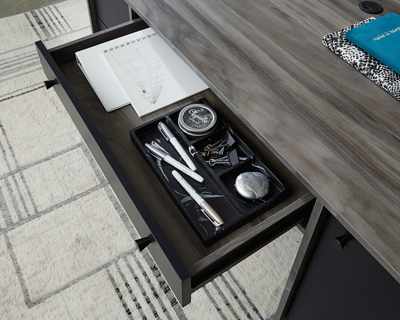 Harvey Park Double Pedestal Desk