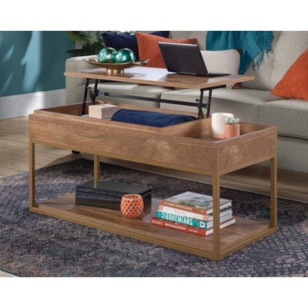 International Lux Lift-Top Coffee Table