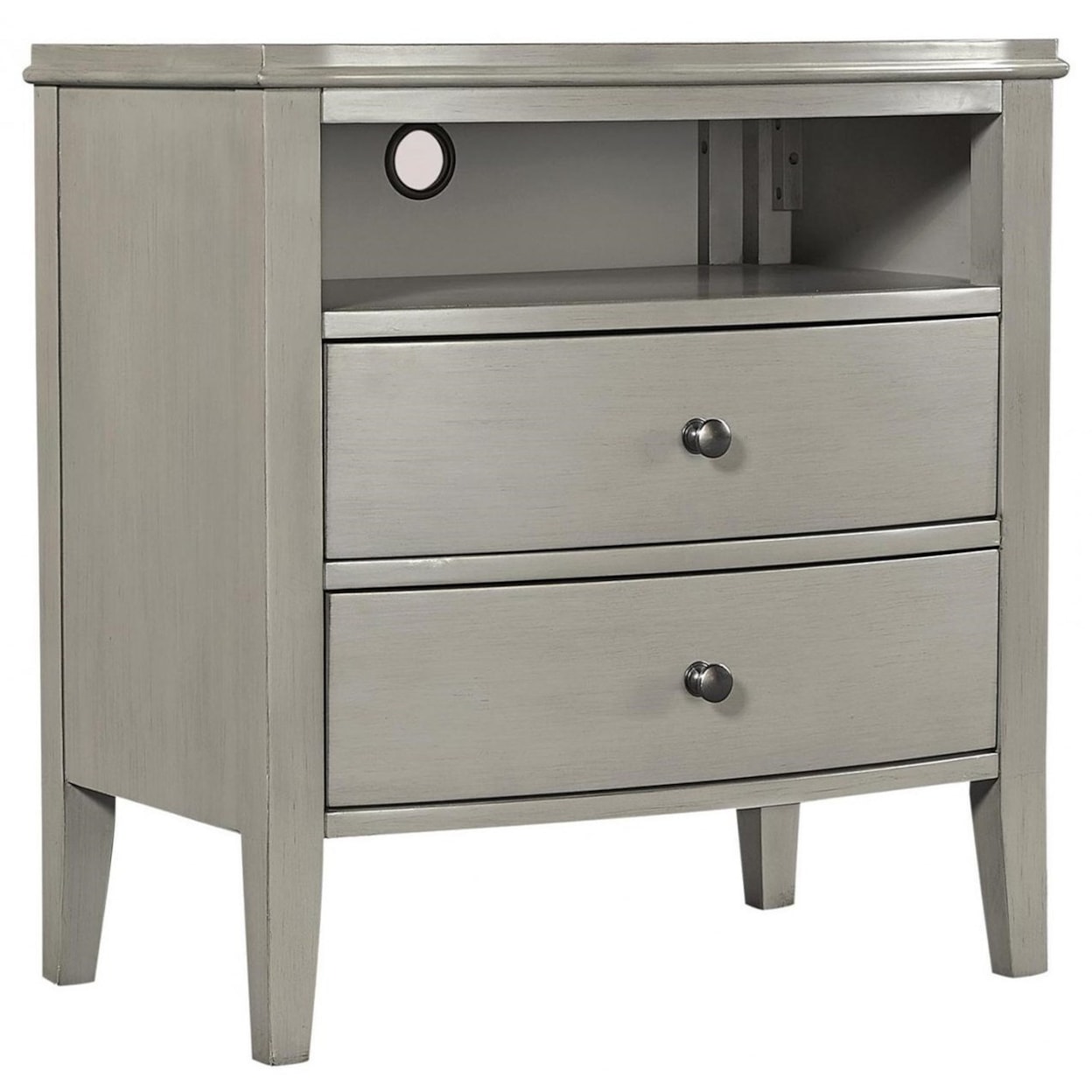 Aspenhome Charlotte 2 Drawer Nightstand