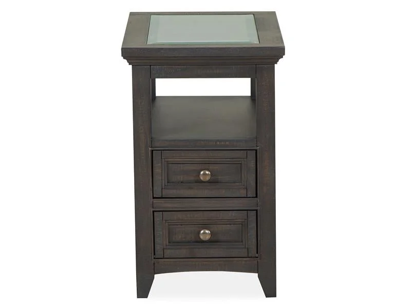 Westley Falls Chair Side End Table - Graphite