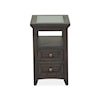 Magnussen Home Westley Falls Occasional Tables Chairside End Table