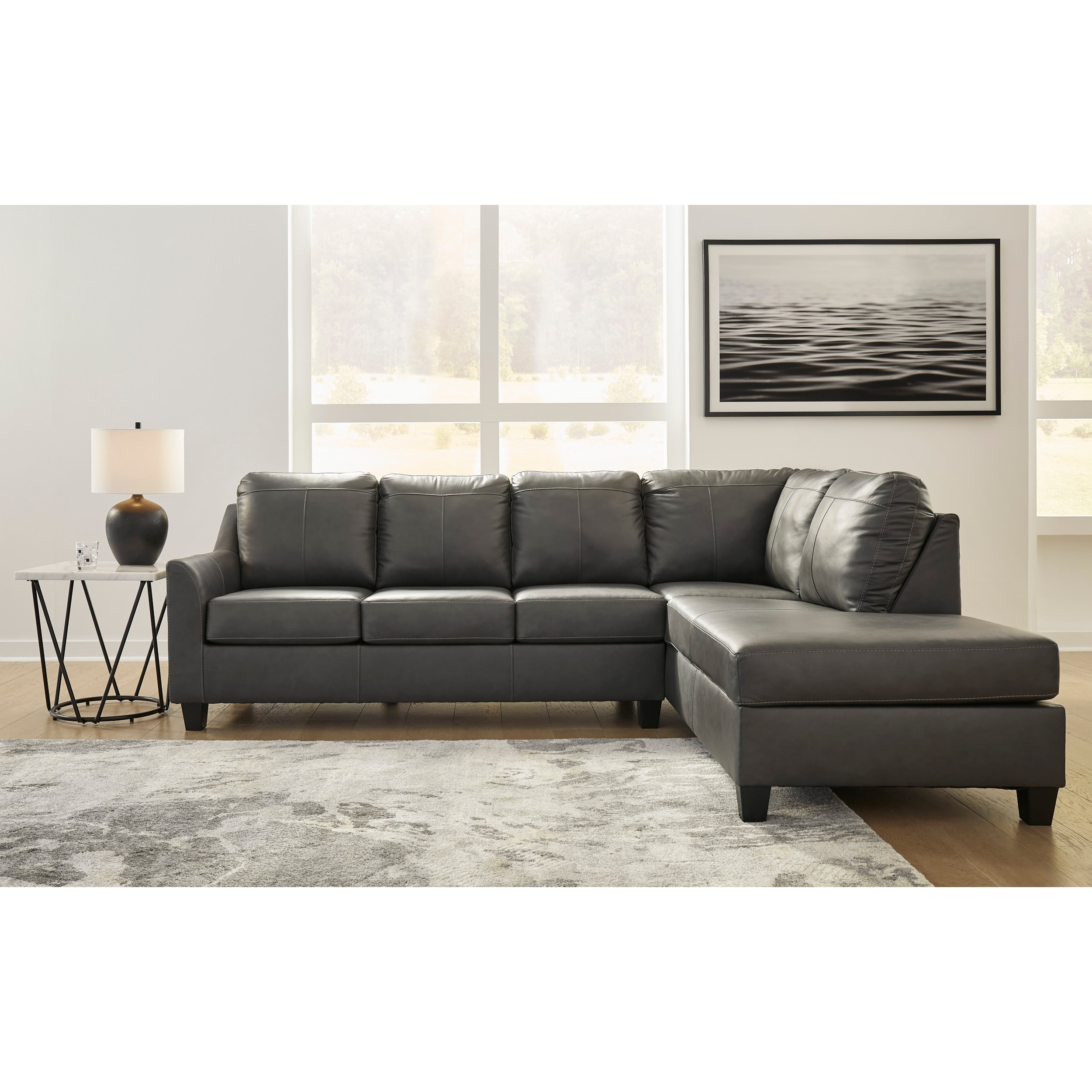 Ashley Signature Design Valderno 4780417x1+4780466x1 Leather Match 2