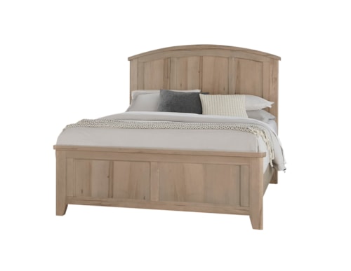 Transitional King Arched Bed