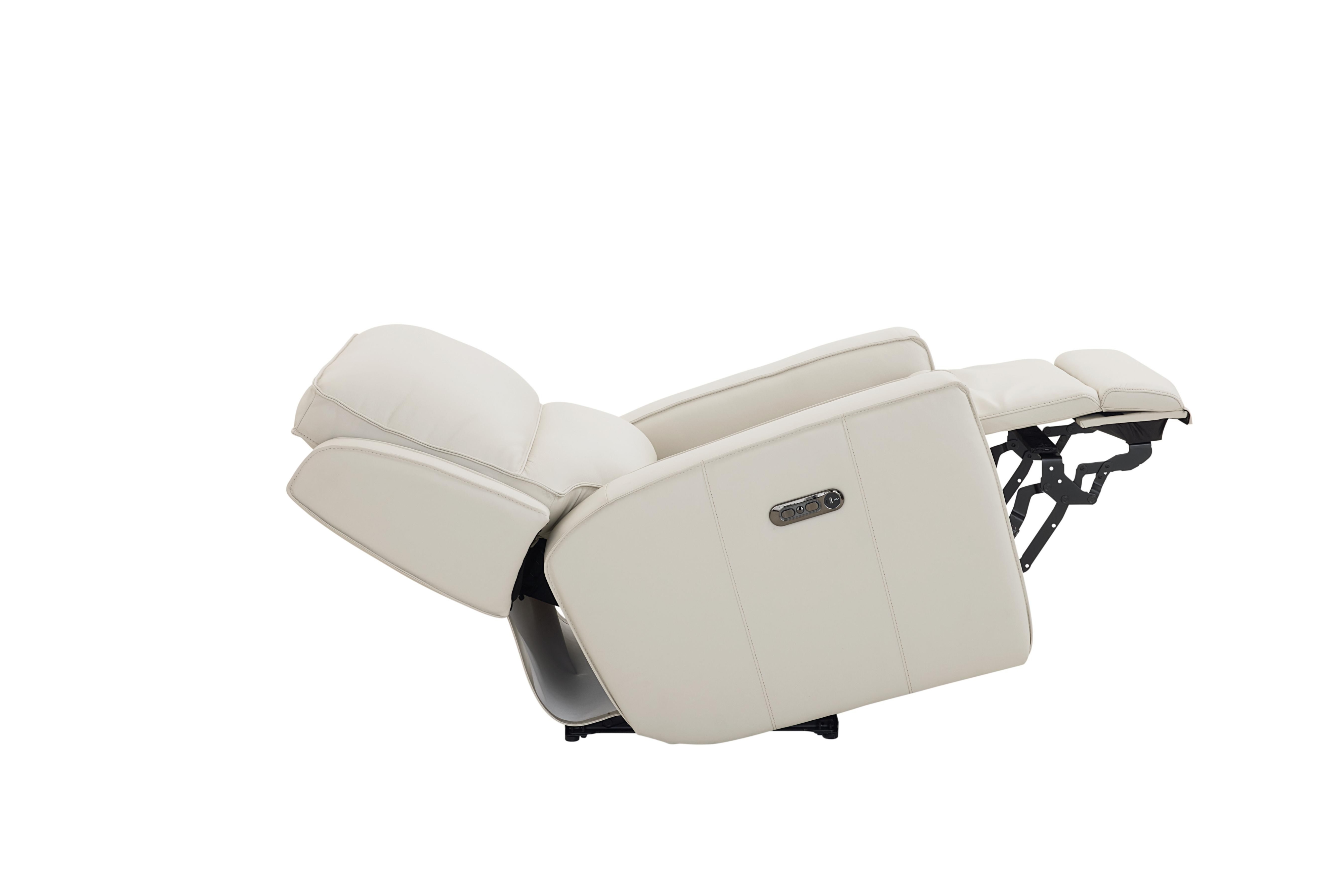 Bassett Club Level - Raymond Power Recliner with USB Ports