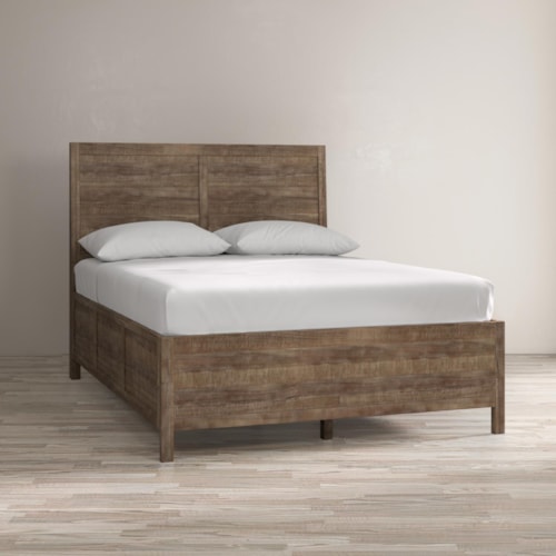 Queen Panel Bed