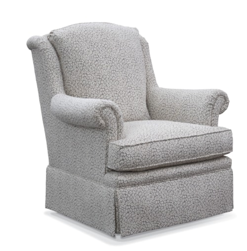 Traditional Swivel Rocker Chair