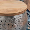 Powell Kyomi Drum End Table