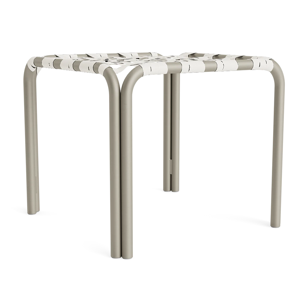Stacking Vinyl Strap Aluminum Table/Stool