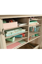 Sauder Miscellaneous Storage Transitional 5-Shelf Bookcase