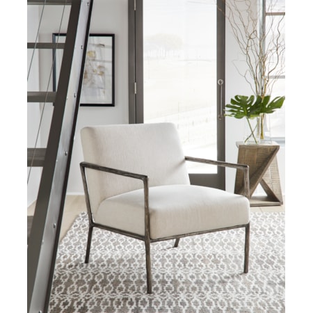 Riana Linen Accent Chair