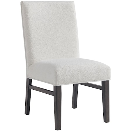 Transitional Upholstered Dining Side Chair