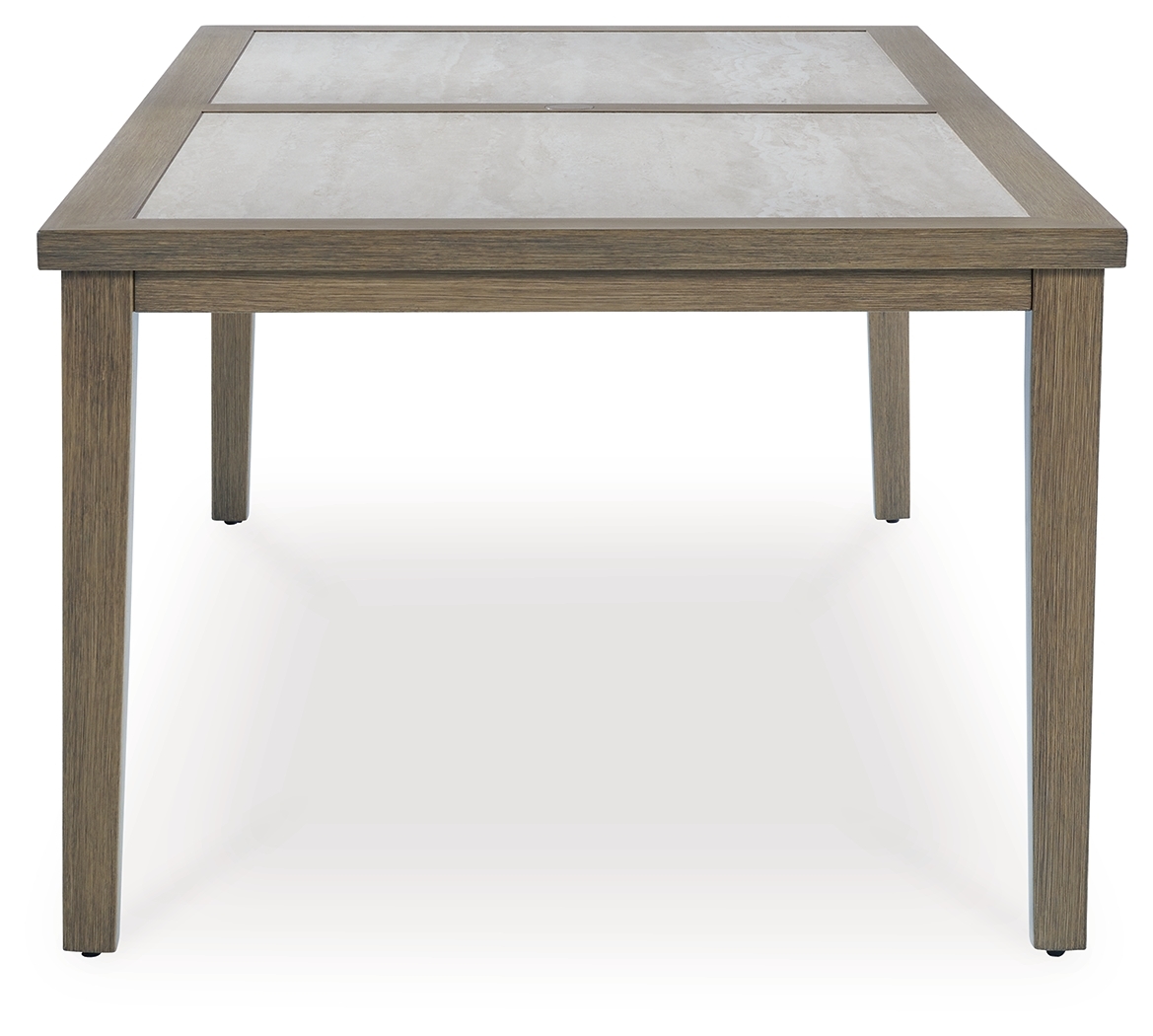 Ashley (Signature Design) Rainier Ranch Rect Dining Table W/Umb Opt