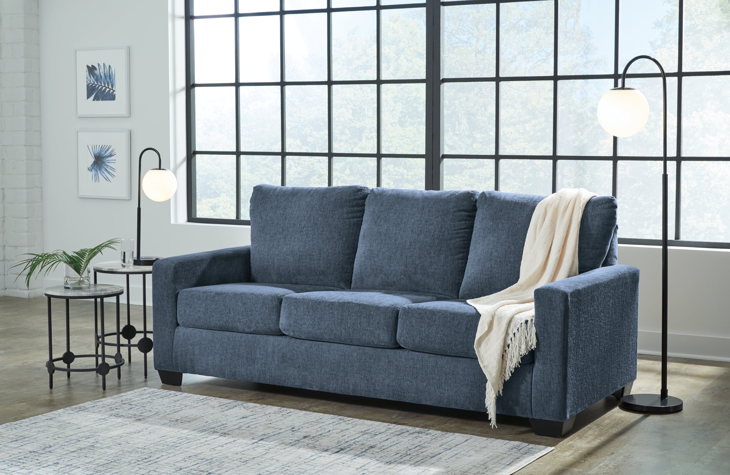 Ashley Signature Design Rannis 5360439 Contemporary Queen Sleeper Sofa ...