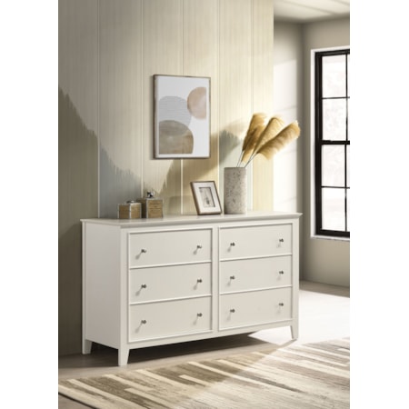 Selena 6-Drawer Dresser