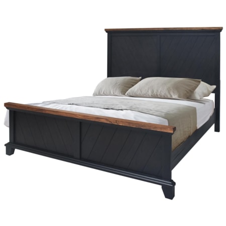 King Panel Bed