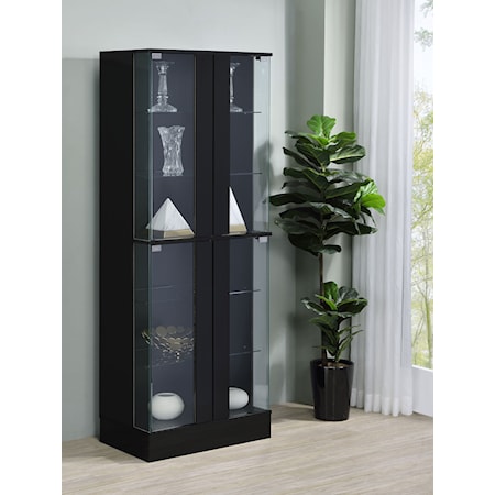 Cabra LED Curio Display Cabinet