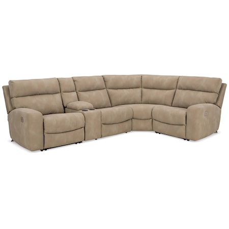 5-Piece Power Reclining Sectional