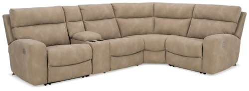 5-Piece Power Reclining Sectional
