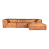 Moe's Home Collection Luxe Luxe Lounge Modular Sectional Tan