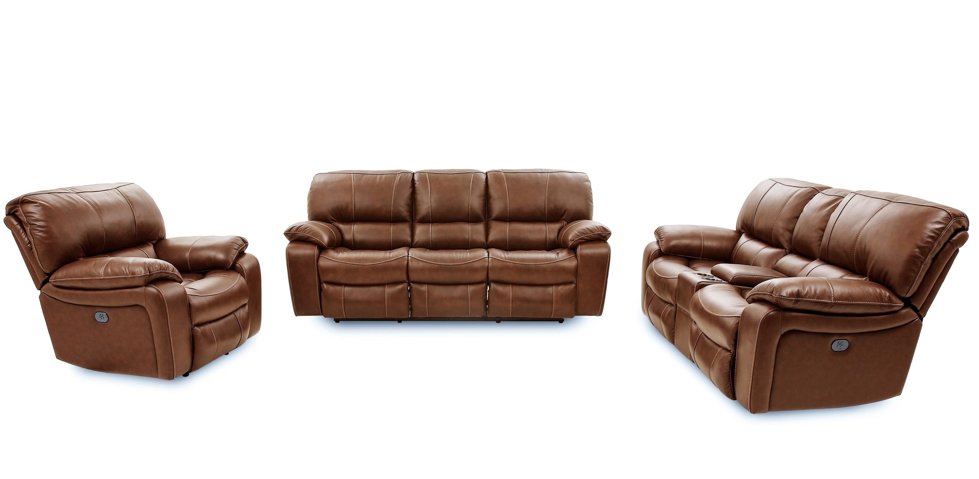 Power Reclining Console Loveseat