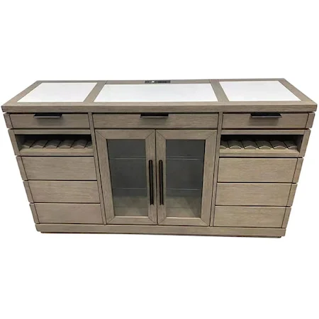 Buffet Server with Storage