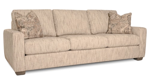 Transitional Track Arm Sofa