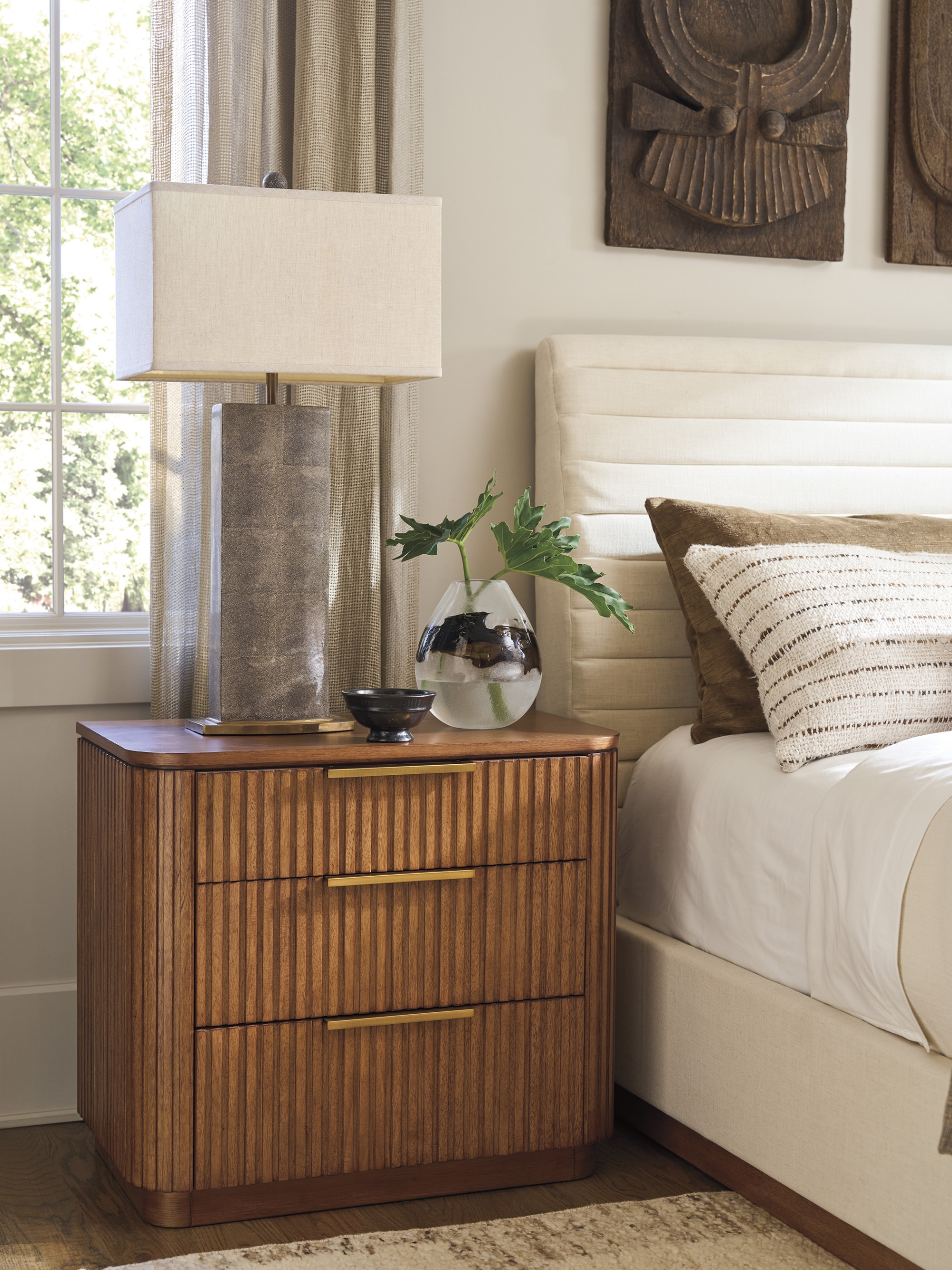 Lexington La Costa 3-Drawer Nightstand