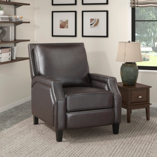 Homelegance Berenson Push Back Reclining Chair
