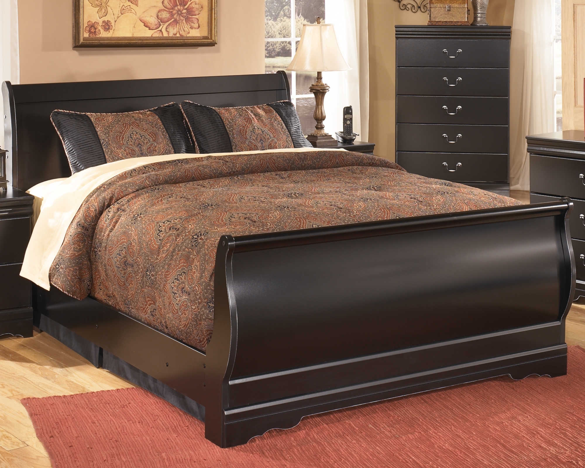 Signature Design by Ashley Huey Vineyard Full Sleigh Bed