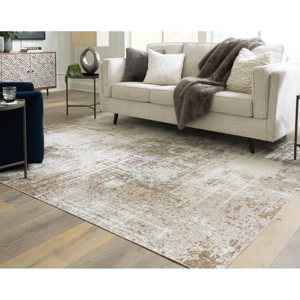 Ashley Signature Rug Collection Ashley (Signature Design) Grifflain R406231 8' x 10' Rug | Johnny ...