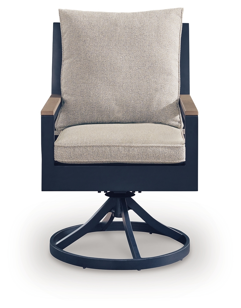 Swivel Chair W/ Cushion (Set Of 2)