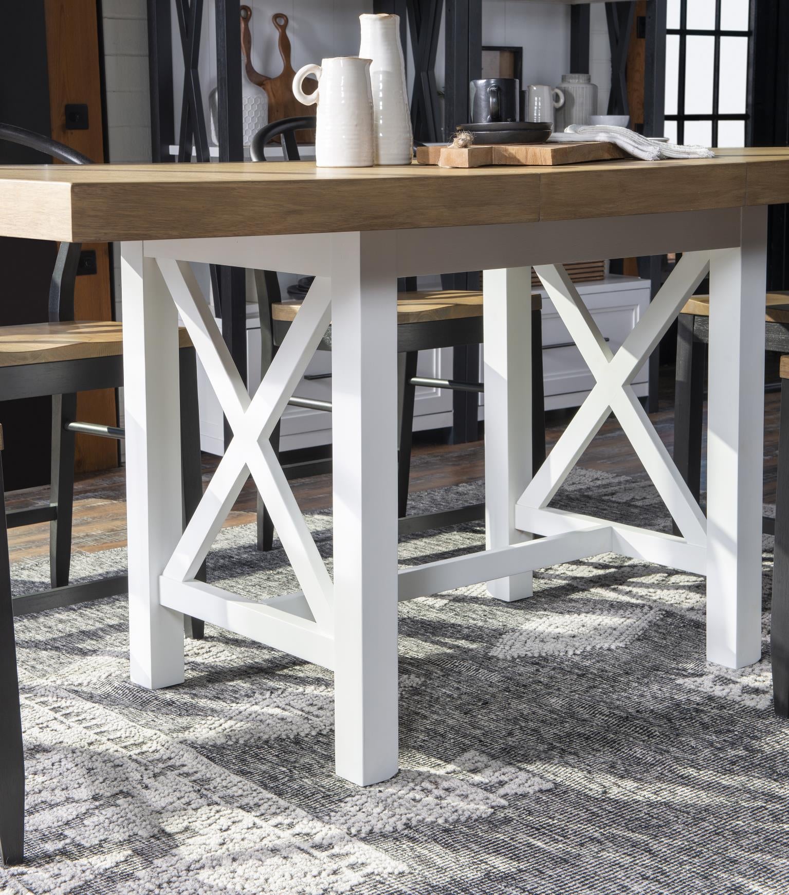 Legacy Classic Franklin Counter-Height Trestle Dining Table