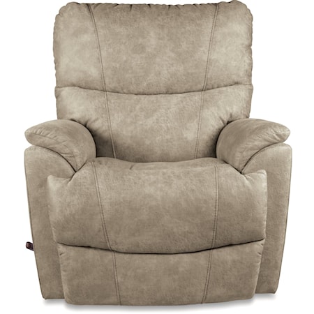 Casual Power Rocking Recliner with Power Headrest, Lumbar & USB Port