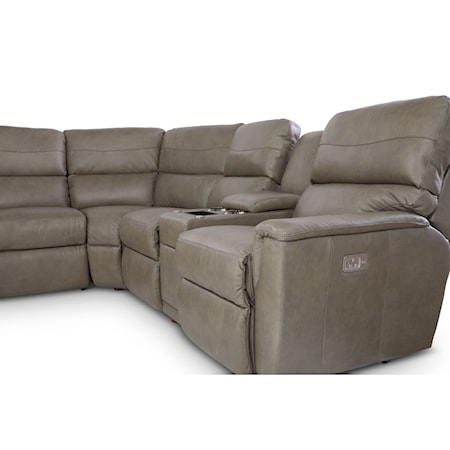 5-Seat Reclining Sectional Sofa