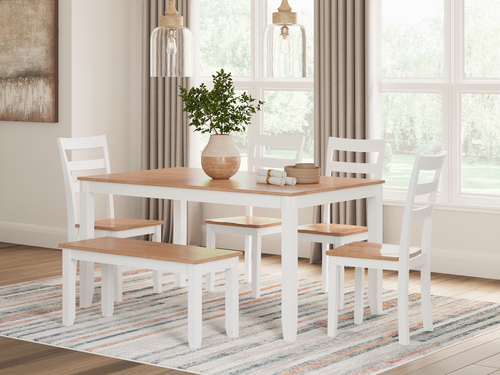 Dining Room Table Set (Set Of 6)