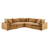 Modway Commix 5-Piece Sectional Sofa