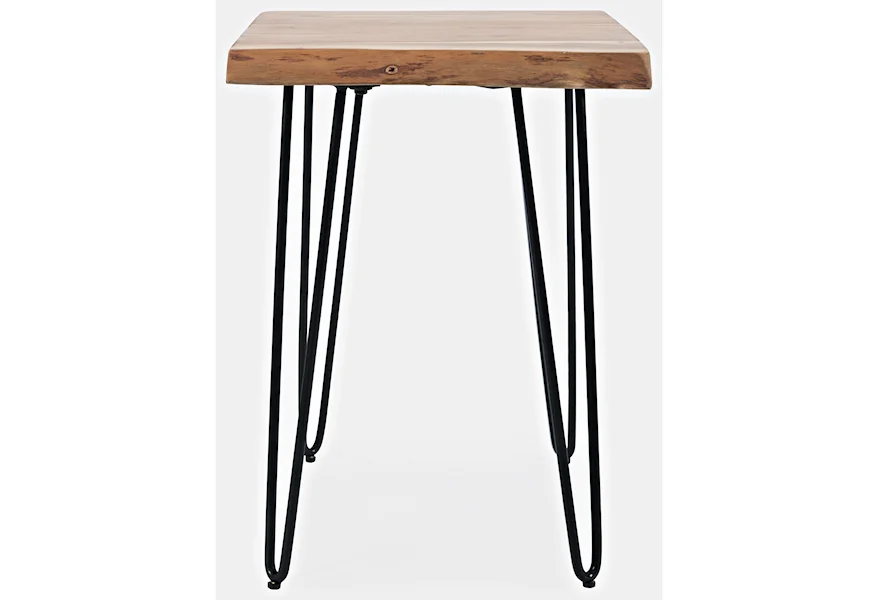 Nature's Edge Live Edge Chairside Table by Jofran at Jofran
