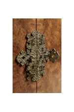 Jonathan Charles JC Traditional Crotch Walnut Demilune Sideboard