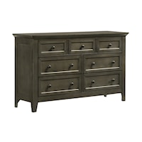 Contemporary 7-Drawer Dresser